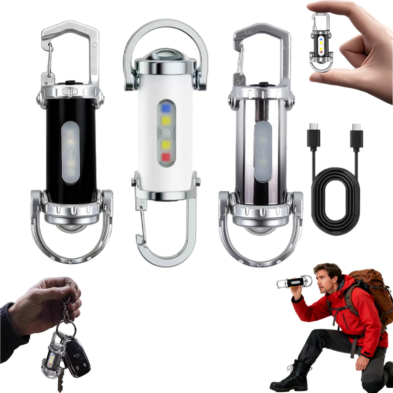 Amazon.com: Orvyla Flashlight, 1200lm Super Bright Mini Keychain